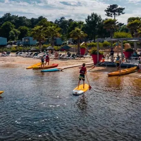 Mobilhome 6-8 Personnes Les Viviers 4 Etoiles Cap Ferret Lodge *